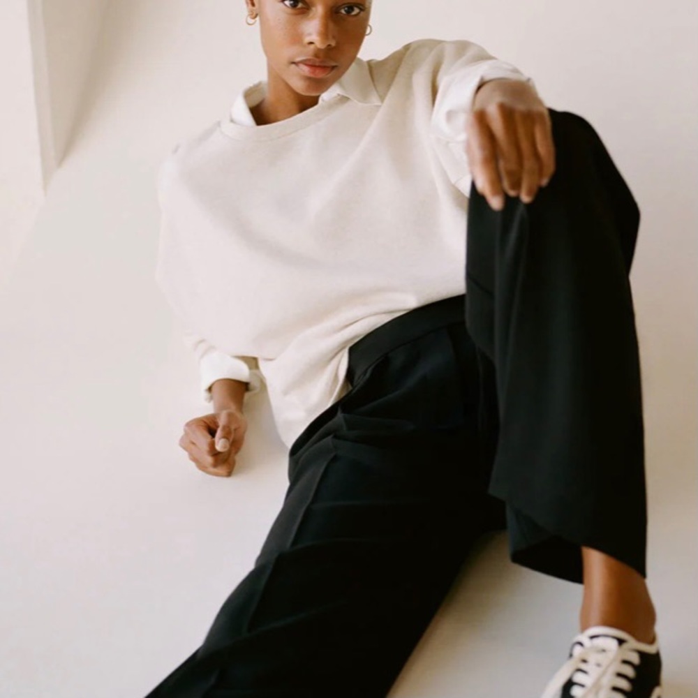 Basic Cotton Sweater - image 4